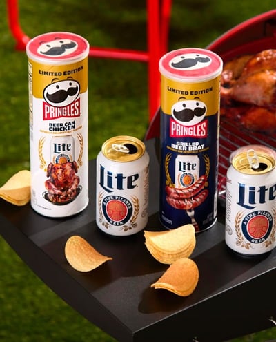 miller lite pringles collab