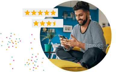 Hero image - ratings and reviews