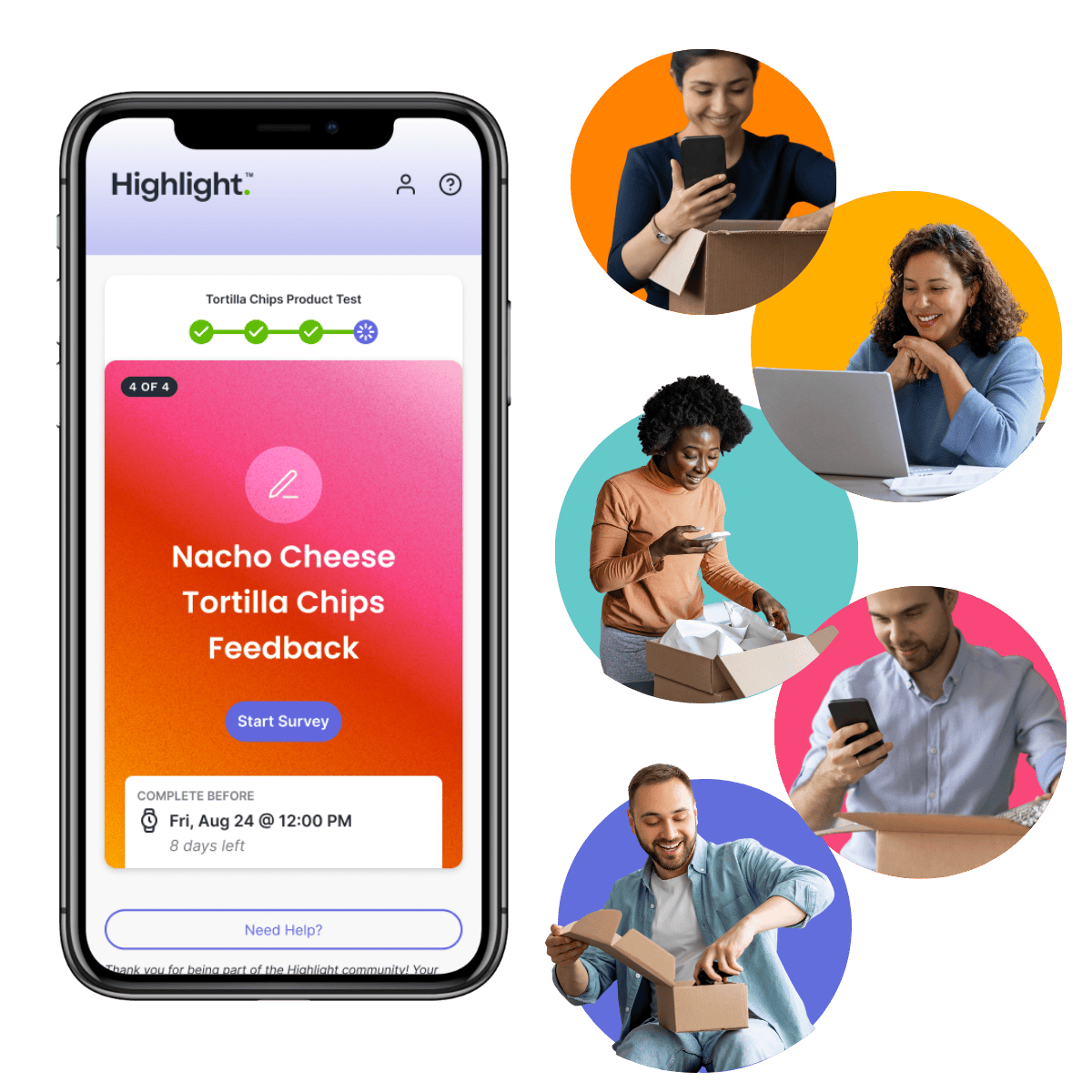 Highlighters and the app